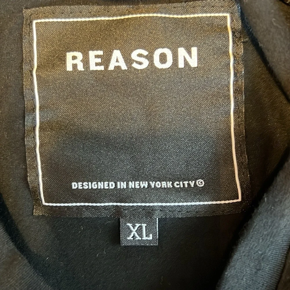 Reason Unisex Heart Breaker Bling Rhinestone Teddy Bear T- Shirt XL - Picture 5 of 8